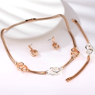 Show details for Zinc Alloy Dubai 3 Piece Jewelry Set in Flattering Style Show details for Zinc Alloy Dubai 3 Piece Jewelry Set in Flattering Style