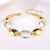 Picture of Nickel Free Gold Plated Zinc Alloy Fashion Bracelet with No-Risk Refund