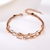 Picture of Famous Medium Rose Gold Plated Fashion Bracelet