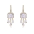 Picture of Copper or Brass Cubic Zirconia Dangle Earrings at Unbeatable Price