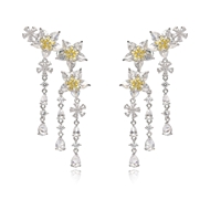 Picture of Luxury Big Dangle Earrings of Original Design