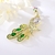 Picture of Eye-Catching Green Animal Brooche for Female