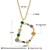 Picture of Eye-Catching Colorful Gold Plated Pendant Necklace with Member Discount