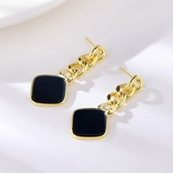 Picture of Gold Plated Classic Dangle Earrings with Fast Shipping