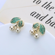 Picture of Good Cubic Zirconia Big Big Stud Earrings in Flattering Style