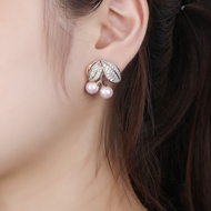 Picture of Latest Big Luxury Big Stud Earrings