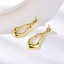 Show details for Eye-Catching Gold Plated Medium Dangle Earrings with Member Discount
