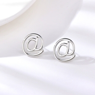 Picture of Featured Gold Plated Zinc Alloy Stud Earrings with Full Guarantee