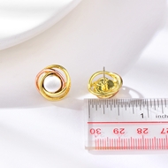 Picture of Dubai Gold Plated Stud Earrings with Worldwide Shipping