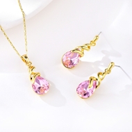 Picture of Brand New Zinc-Alloy Crystal Fashion Jewelry Sets