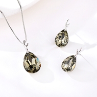 Picture of Best Small White Necklace and Earring Set