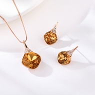 Picture of Attractive Rose Gold Plated Small 2 Piece Jewelry Set For Your Occasions