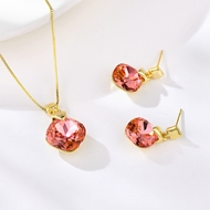 Picture of Zinc Alloy Gold Plated 2 Piece Jewelry Set at Super Low Price