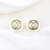 Picture of Funky Small Blue Stud Earrings