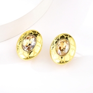 Picture of Low Price Gold Plated Zinc Alloy Stud Earrings from Trust-worthy Supplier