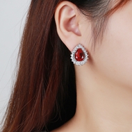 Picture of Big Luxury Stud Earrings for Her