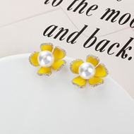 Picture of Nice Cubic Zirconia Big Stud Earrings