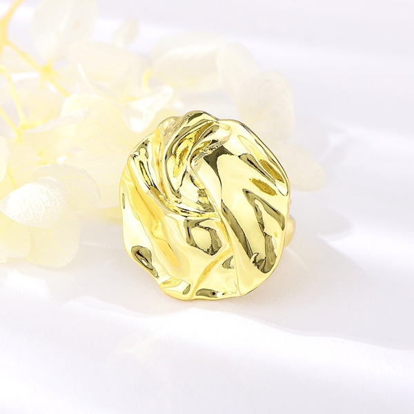 Picture of Zinc Alloy Gold Plated Fashion Ring with Full Guarantee