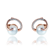 Picture of Hot Sale Zine-Alloy Venetian Pearl Stud