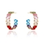 Show details for Copper or Brass Big Dangle Earrings with Full Guarantee