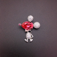 Show details for Great Value Red Zinc Alloy Brooche Direct from Factory Show details for Great Value Red Zinc Alloy Brooche Direct from Factory