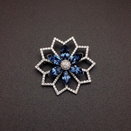 Show details for Great Value Blue Swarovski Element Brooche from Trust-worthy Supplier Show details for Great Value Blue Swarovski Element Brooche from Trust-worthy Supplier