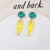 Picture of Fast Selling Yellow Copper or Brass Dangle Earrings from Editor Picks