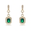 Show details for Copper or Brass Big Dangle Earrings with Full Guarantee
