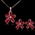 Picture of Rose Gold Plated Black 2 Piece Jewelry Set at Great Low Price