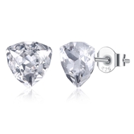 Picture of Unique Cubic Zirconia White Stud Earrings