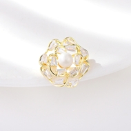 Picture of Filigree Small Gold Plated Brooche