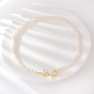 Show details for Distinctive Copper or Brass fresh water pearl Pendant Necklace Show details for Distinctive Copper or Brass fresh water pearl Pendant Necklace