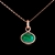 Picture of Zinc Alloy Opal Pendant Necklace at Super Low Price