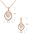 Picture of Designer Rose Gold Plated Classic 2 Piece Jewelry Set with Easy Return