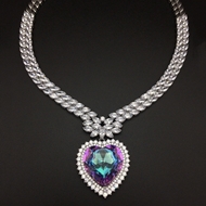 Show details for Need-Now Purple Swarovski Element Short Chain Necklace Factory Direct Show details for Need-Now Purple Swarovski Element Short Chain Necklace Factory Direct
