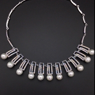 Show details for Zinc Alloy Big Short Chain Necklace with Member Discount Show details for Zinc Alloy Big Short Chain Necklace with Member Discount