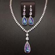 Show details for Amazing Swarovski Element Big 2 Piece Jewelry Set Show details for Amazing Swarovski Element Big 2 Piece Jewelry Set
