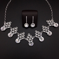 Show details for Big Swarovski Element 2 Piece Jewelry Set with Fast Delivery Show details for Big Swarovski Element 2 Piece Jewelry Set with Fast Delivery