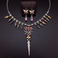 Show details for Zinc Alloy Platinum Plated 2 Piece Jewelry Set at Super Low Price Show details for Zinc Alloy Platinum Plated 2 Piece Jewelry Set at Super Low Price
