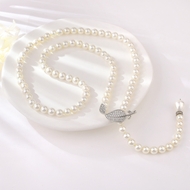 Show details for Unique Artificial Pearl Classic Y Necklace Show details for Unique Artificial Pearl Classic Y Necklace