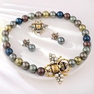 Show details for Impressive Oxide Classic 3 Piece Jewelry Set with Low MOQ Show details for Impressive Oxide Classic 3 Piece Jewelry Set with Low MOQ
