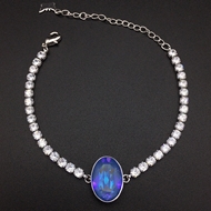 Show details for Zinc Alloy Blue Fashion Bracelet in Exclusive Design Show details for Zinc Alloy Blue Fashion Bracelet in Exclusive Design