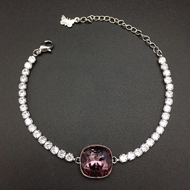Show details for Designer Platinum Plated Zinc Alloy Fashion Bracelet with Easy Return Show details for Designer Platinum Plated Zinc Alloy Fashion Bracelet with Easy Return