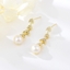Show details for New Season White Artificial Pearl Dangle Earrings with SGS/ISO Certification