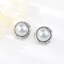 Show details for Sparkly Medium Classic Stud Earrings