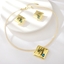 Show details for New Season Blue Artificial Crystal 2 Piece Jewelry Set with SGS/ISO Certification