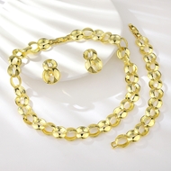 Picture of Low Cost Zinc Alloy Big 3 Piece Jewelry Set with Low Cost