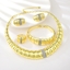Show details for Zinc Alloy Big 4 Piece Jewelry Set in Flattering Style
