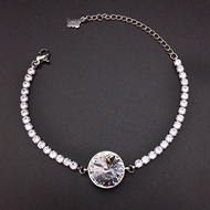 Show details for Buy Platinum Plated Zinc Alloy Fashion Bracelet with Wow Elements Show details for Buy Platinum Plated Zinc Alloy Fashion Bracelet with Wow Elements