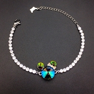 Show details for Good Swarovski Element Platinum Plated Fashion Bracelet Show details for Good Swarovski Element Platinum Plated Fashion Bracelet